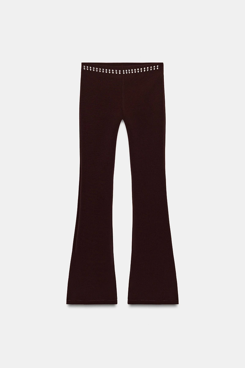 PANTALON FLARE STRETCH CLOUS
