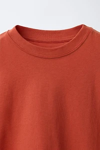 THREE-PACK OF STRIPED AND PLAIN T-SHIRTS