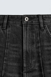 JEANS BALLOON FIT À FERMETURES ÉCLAIR