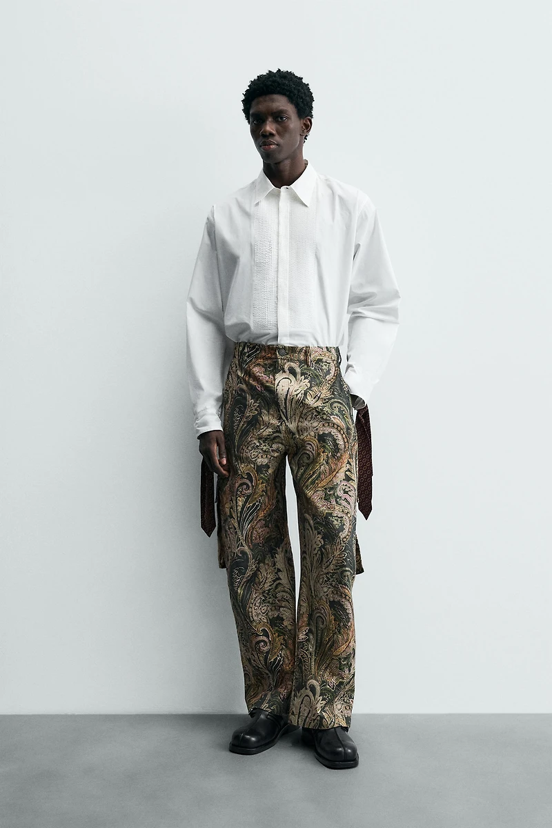 LIMITED EDITION SHIRT WITH BOWS AND BIB FRONT