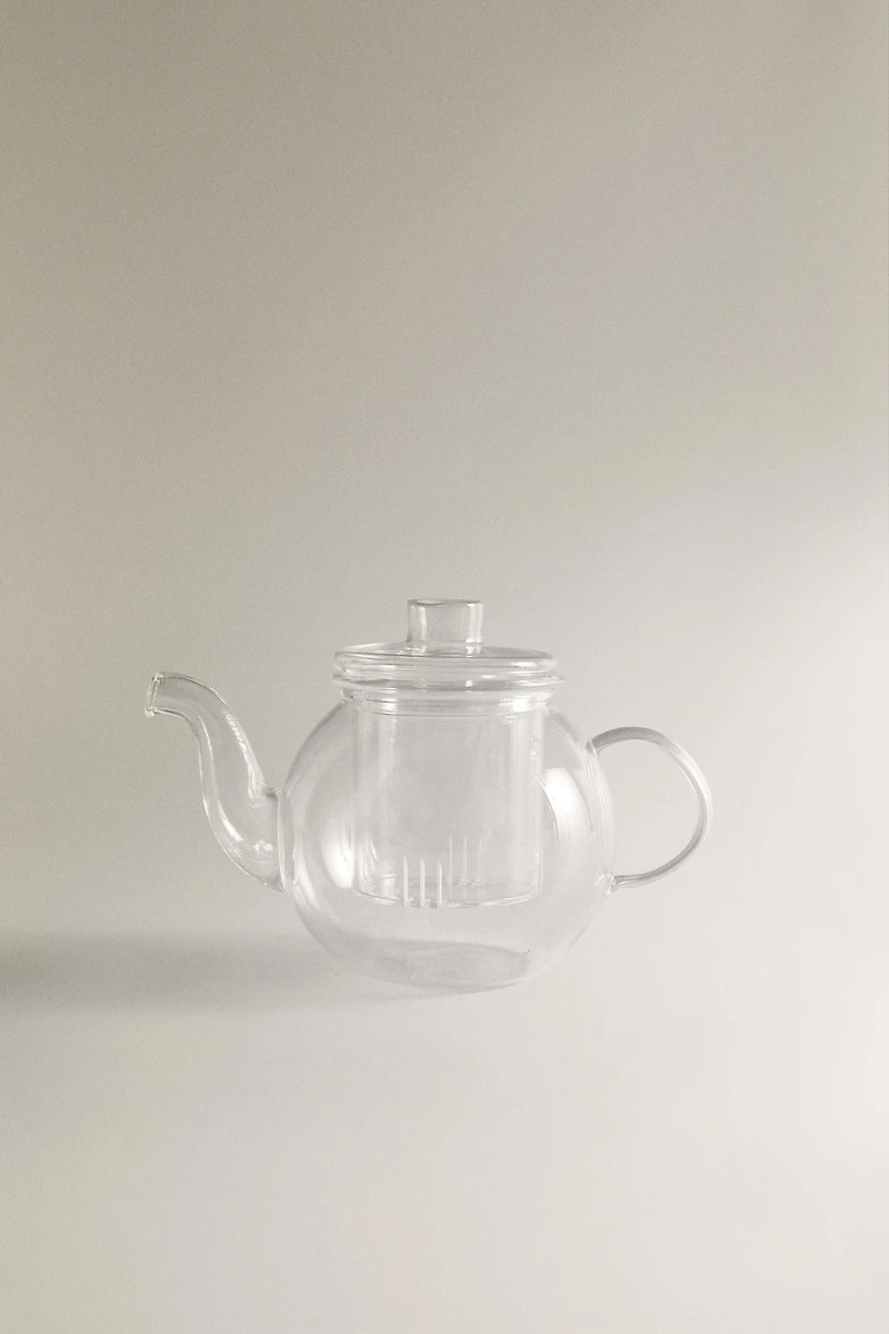 BOROSILICATE GLASS TEAPOT WITH INFUSER