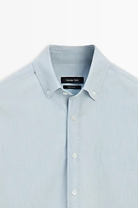 100% cotton denim shirt