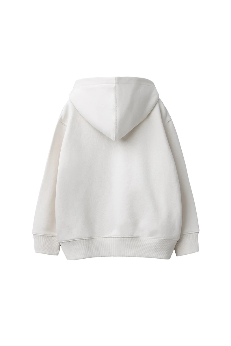 BASIC ZIP SWEATSHIRT