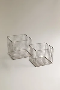 CORBEILLE MÉTALLIQUE