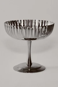 VERRE EN MÉTAL ONDULÉ