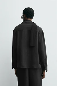 STRIPED JACQUARD SHIRT