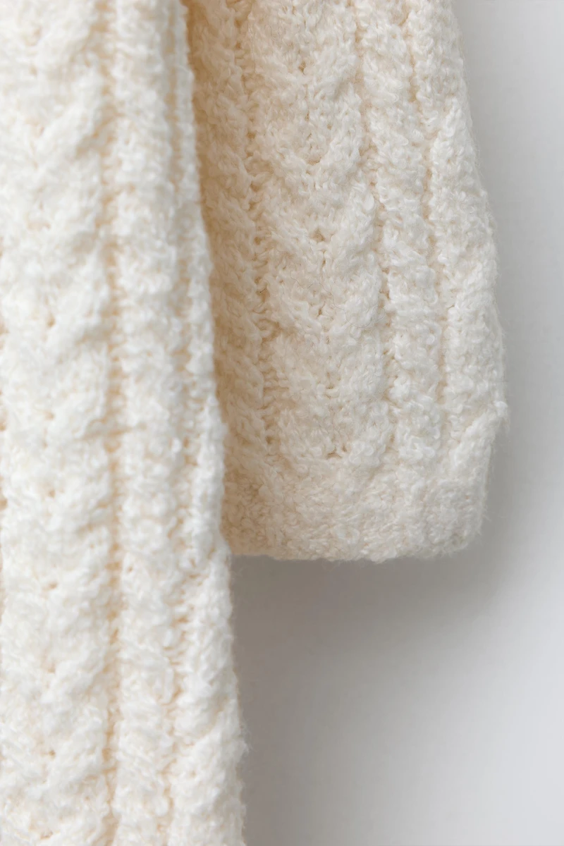 CABLE KNIT JUMPSUIT
