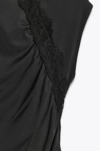POLYAMIDE LACE TOP