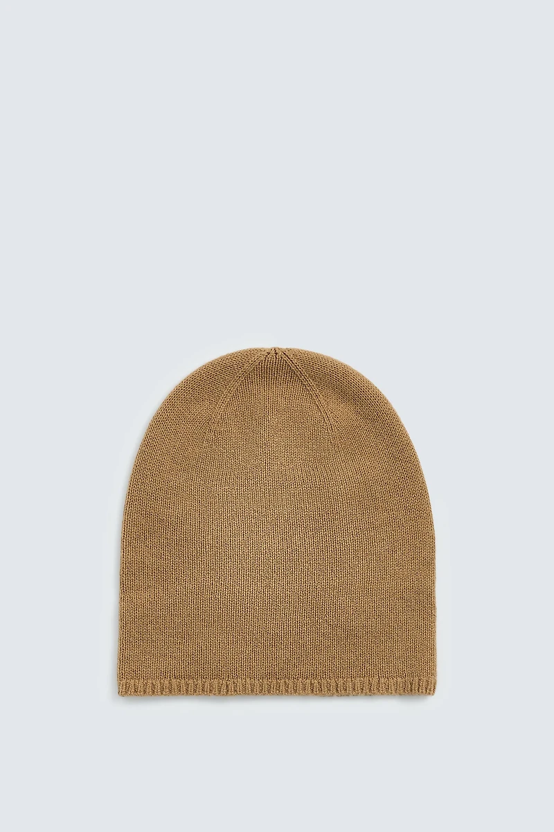 WOOL BLEND BEANIE