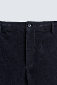 REGULAR FIT LIGHTWEIGHT CORDUROY PANTS