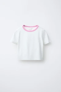 STRIPED SHIRT PACK WITH CONTRAST RIB T-SHIRT