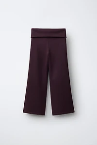 WIDE LEG WORKOUT PANTS