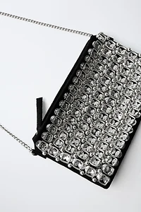 BEADED SHOULDER BAG