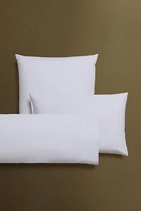 SCALLOPED EDGE COTTON PERCALE PILLOWCASE (800 THREAD COUNT)