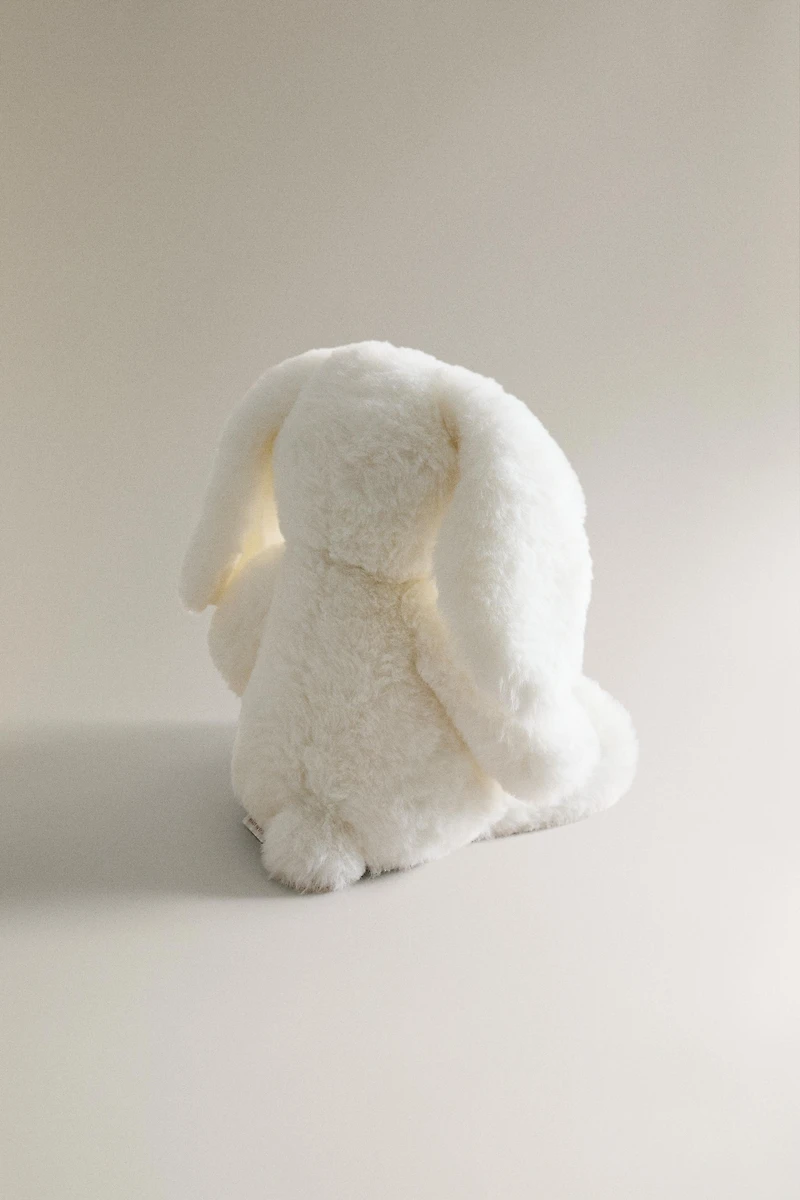 CHILDREN’S WHITE BUNNY PLUSH TOY