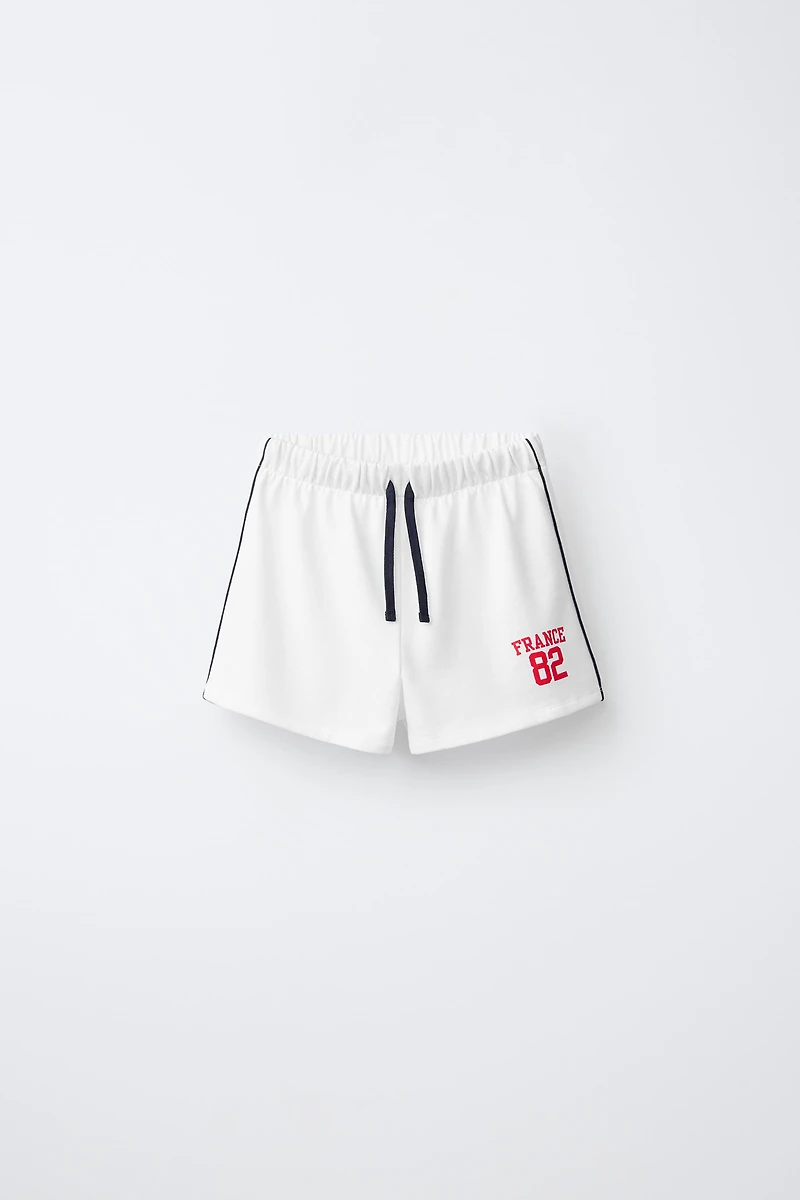 SHORT IMPRIMÉ FRANCE