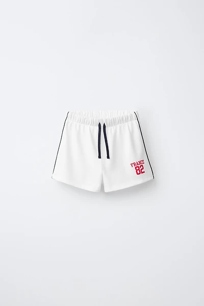 FRANCE PRINT SHORTS