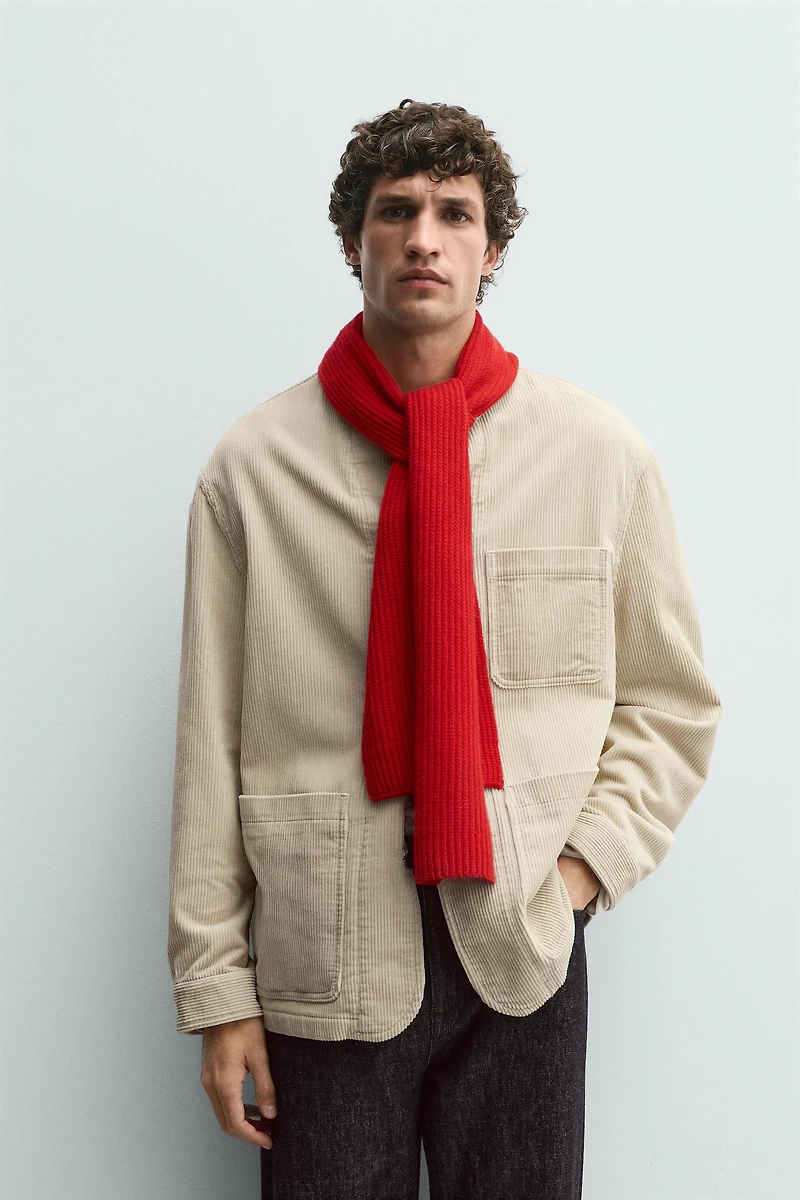 CORDUROY POCKET JACKET