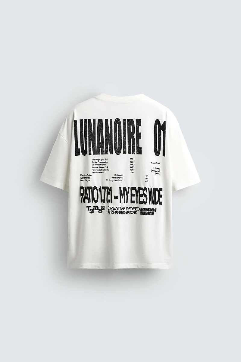 T-SHIRT GRAPHIQUES TEXTE