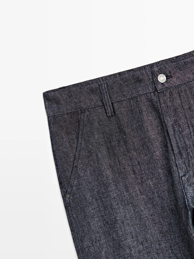 Lightweight relaxed fit jeans