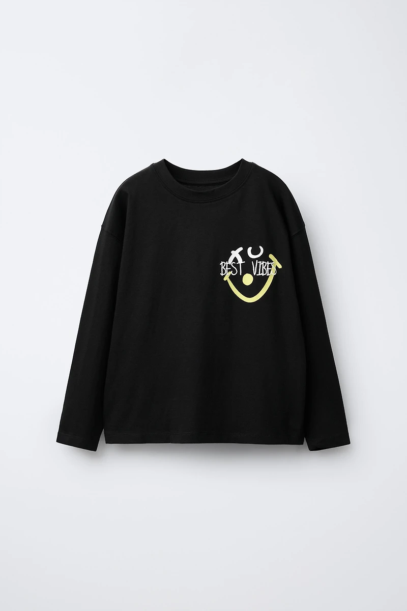 GRAFFITI TEXT T-SHIRT