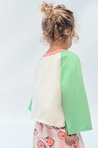 2-14 YEARS/ CONTRAST RAGLAN SLEEVE T-SHIRT LIMITED EDITION