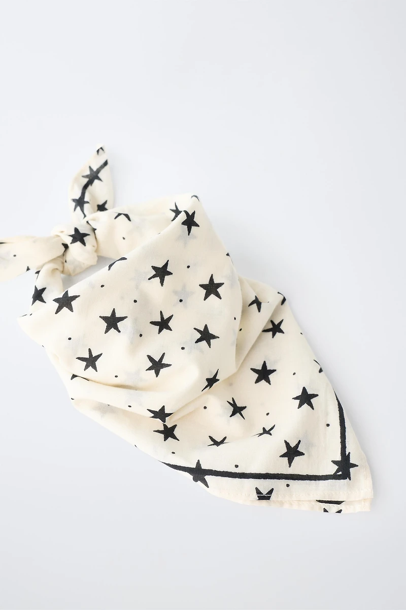 STAR PRINT BANDANA