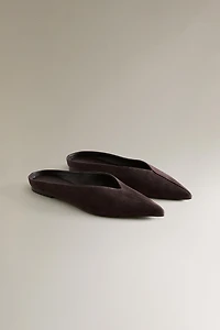 MULES BOUT CUIR