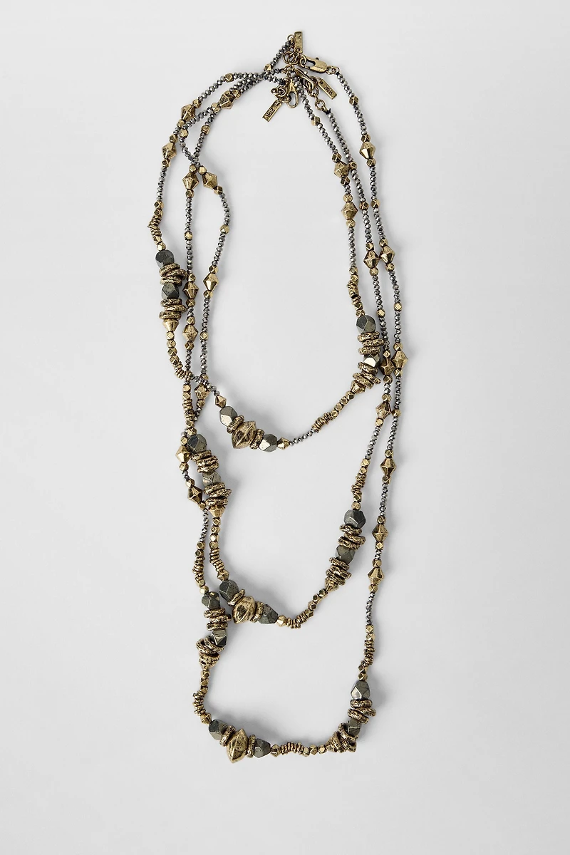 3-PACK OF NECKLACES KATE MOSS X ZARA