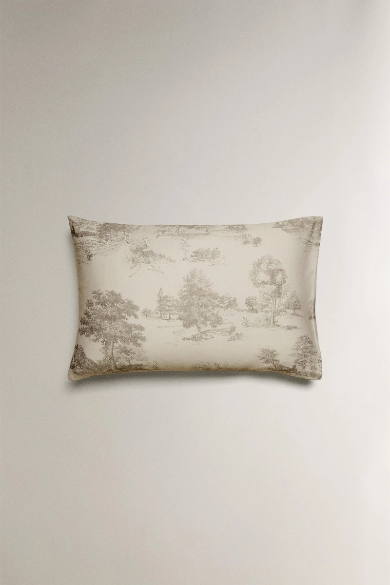 TOILE DE JOUY SATEEN PILLOWCASE