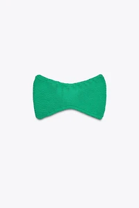 HAUT DE BIKINI TEXTURÉ