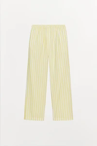 STRIPED PAJAMA PANTS