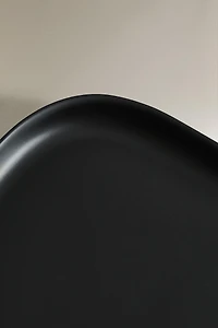 PLATEAU RÉSINE NOIR