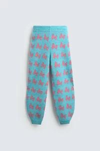INTARSIA KNIT TROUSERS WITH TIES HARRY LAMBERT FOR ZARA X DISNEY