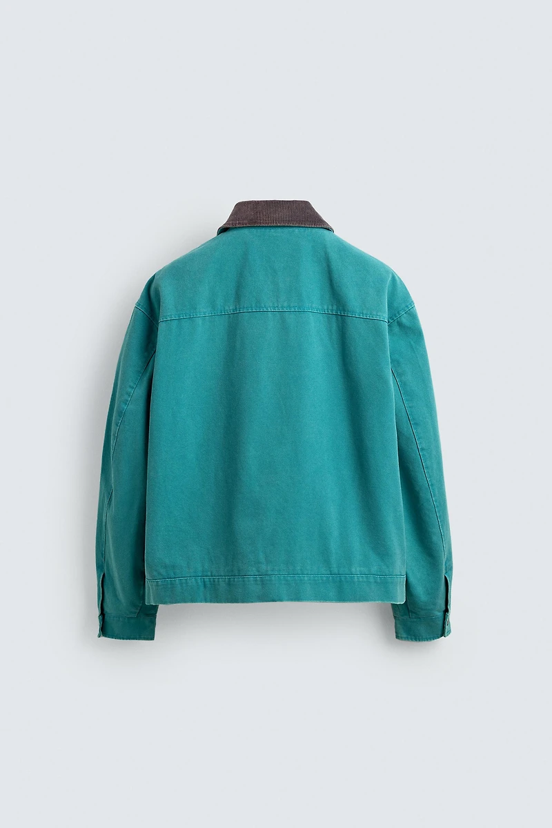 BOXY FIT FIREMAN CLASP JACKET