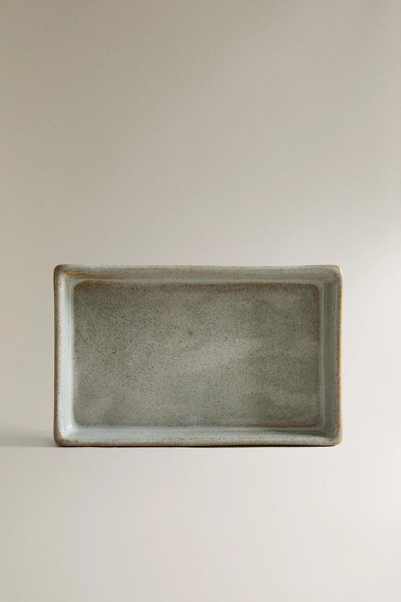 GREENISH BATHROOM SOAP DISH