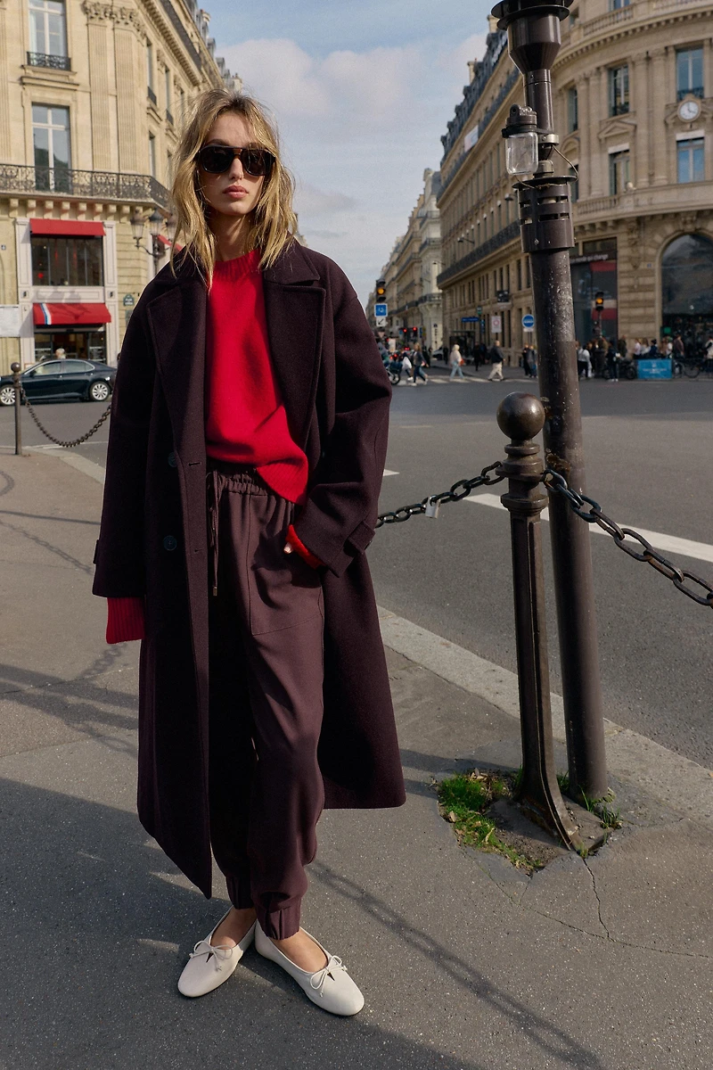 PANTALON CHEVILLE ÉLASTIQUÉE