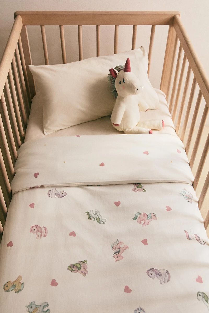 HOUSSE DE COUETTE ENFANT CŒURS MY LITTLE PONY©
