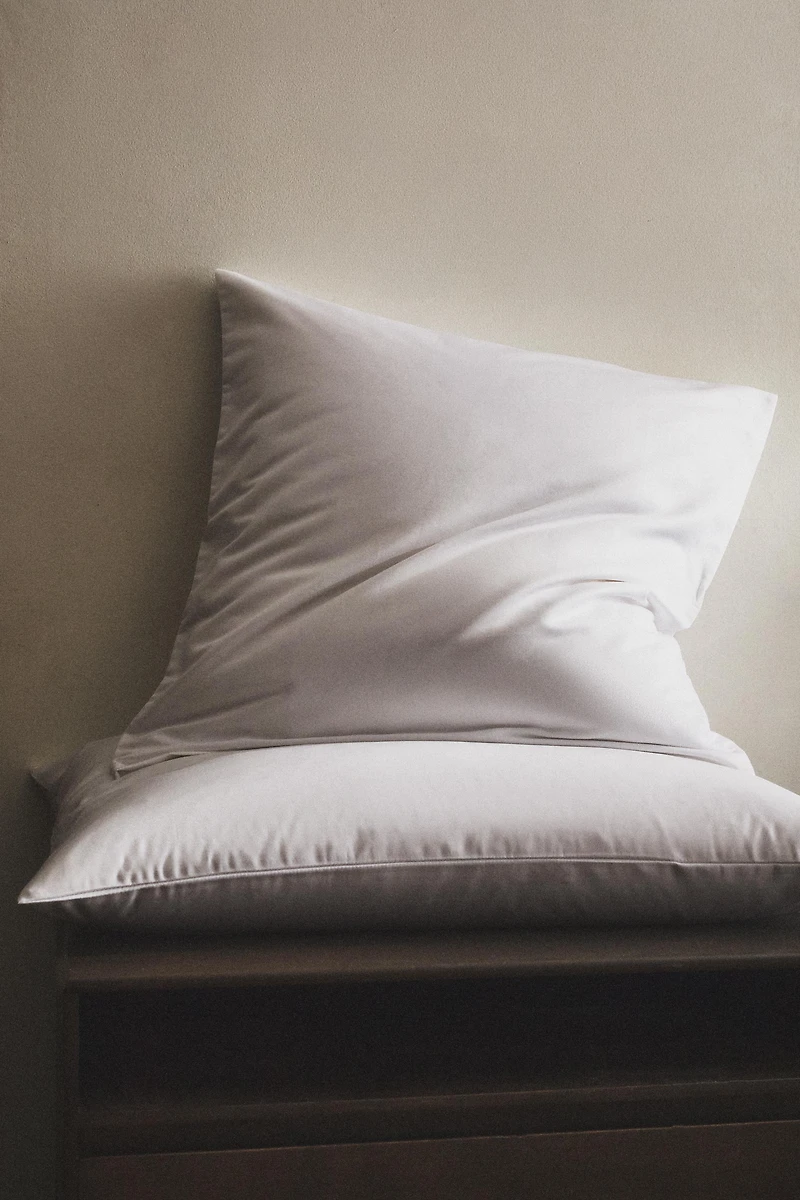 TAIE D’OREILLER SATIN (1000 FILS)