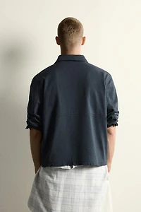 RELAXED FIT POCKET OVERSHIRT