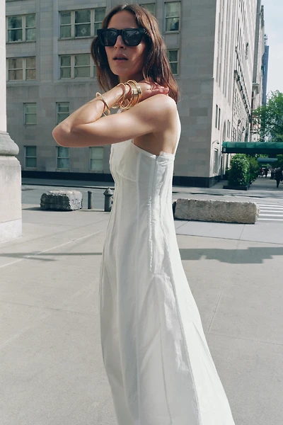 ZW COLLECTION TRIM MAXI DRESS