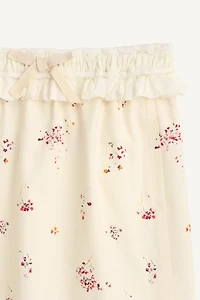 LIMITED EDITION PRINTED MIDI SKIRT