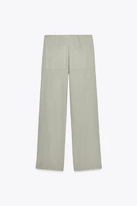 STRAIGHT PAJAMA PANTS
