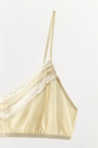 POINTELLE LACE BRALETTE