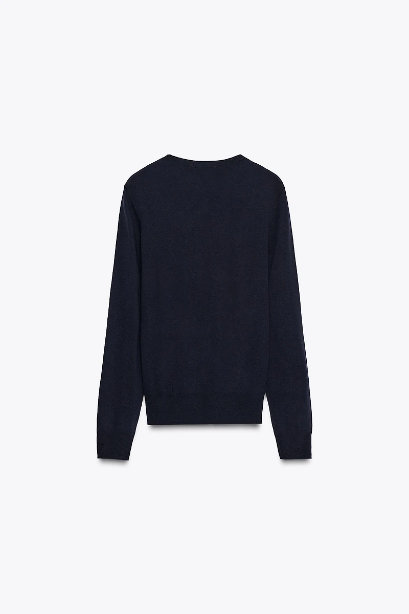 BASIC WOOL SWEATER