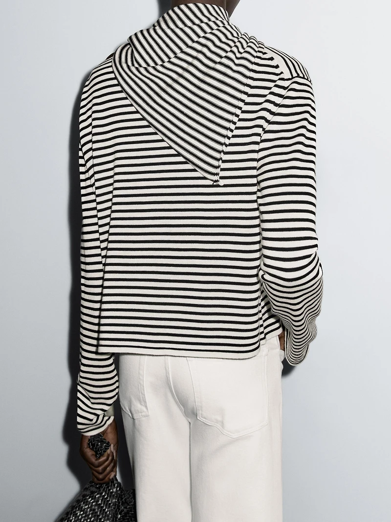 Pull à rayures bandana