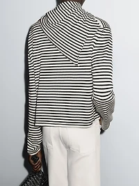 Pull à rayures bandana
