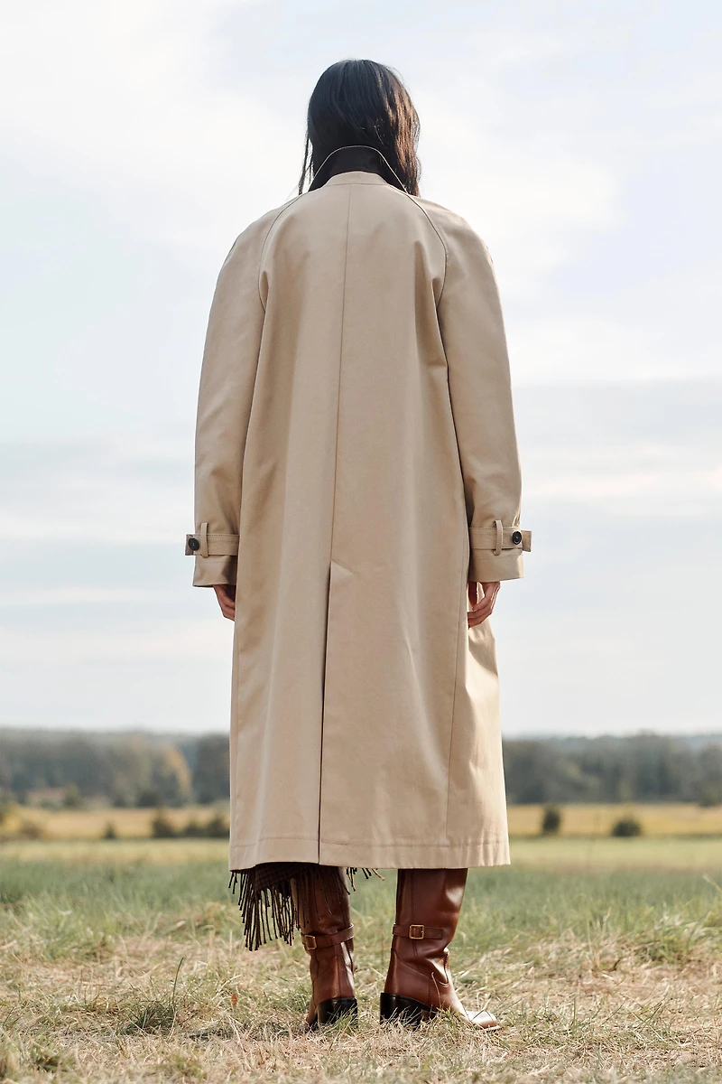 LIMITED EDITION STRAIGHT TRENCH COAT