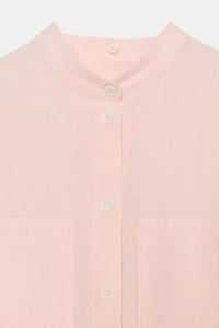 ZW COLLECTION STRIPED SHIRT WITH DETACHABLE COLLAR