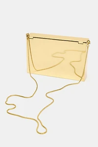 METALLIC BOX BAG